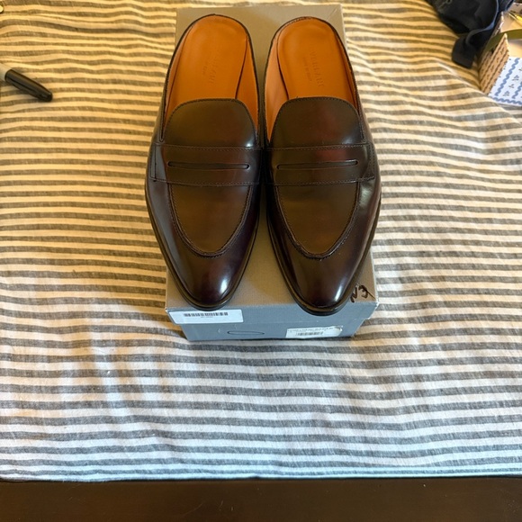 Everlane women’s leather Modern Penny Loafer Mule size 9.5 runs small - Picture 2 of 8